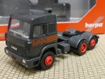 1/87 Herpa IVECO TurboStar 3achs Zugmaschine dunkelgrau