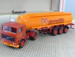 1/87 Herpa Albedo Volvo F12 mercantillia Tank-Sattelzug