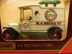Matchbox Yesteryear Ford T 1912 Pure Food H.J. Heinz Y12