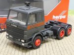 1/87 Herpa Scania 142 dunkelgrau 3achs Zugmaschine