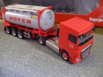 1/87 Herpa DAF XF SC Euro 6 HOYER Chemietankcontainer-SZ 306072