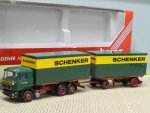 1/87 Herpa MAN F90 Schenker Österreich Wechselkoffer-Hängerzug