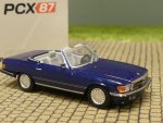 1/87 PCX Mercedes SL (R107) dunkelblau metallic 870483