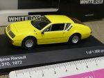 1/43 White Box Renault Alpine A310 1600 gelb WB160