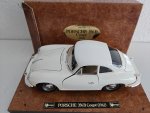 1/18 Burago Porsche 356 B Coupe 1961 auf Wurzelholzplatte 3721