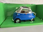 1/18 Welly BMW Isetta weiß/blau 24096