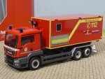 1/87 Herpa MAN TGS Wechsellader-LKW Feuerwehr Frechen 097260