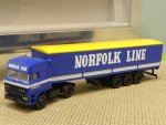 1/87 Herpa DAF 3300 Norfolk Line Planen-Sattelzug