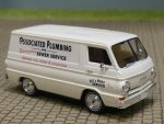 1/87 Brekina Dodge A 100 ASSOCIATED PLUMBING Sewer Service Kasten