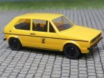 Brekina VW Golf I DBP, Felgen schwarz, Deutsche POST