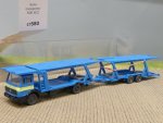 1/87 Wiking MB NG Autotransporter blau 580