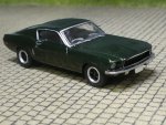 1/87 Brekina Ford Mustang Fastback dunkelgrün metallic 19600