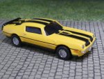 1/87 Busch Pontiac Firebird TransAm Muscle Car gelb 41711