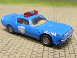 1/87 Busch Pontiac Firebird TransAm Police Praline