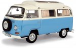 1/18 Schuco VW T2 Camper weiß/blau 45 004 3500