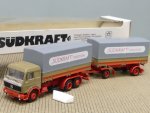 1/87 Herpa MB NG Südkraft Spedition SKS Wechselplanen-Hängerzug