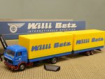 1/87 Herpa MB NG Willi Betz Planen-Tandem-Hängerzug