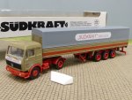 1/87 Herpa MB NG Südkraft Spedition SKS Planen-Sattelzug