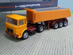 1/87 Herpa MAN F 80 orange Kipper - Sattelzug 820005